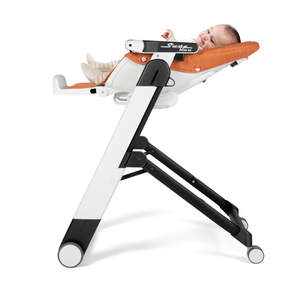 Стул Siesta Follow Me Peg-Perego IH03000000WD48 Wonder Orange пятностойкий оранжевый