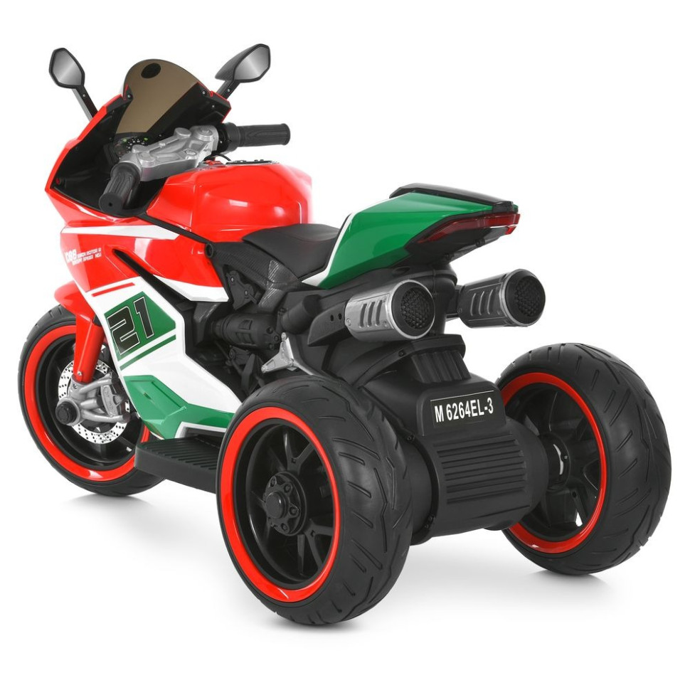Дитячий електромобіль Мотоцикл Bambi Racer M 6264EL-3 до 30 кг