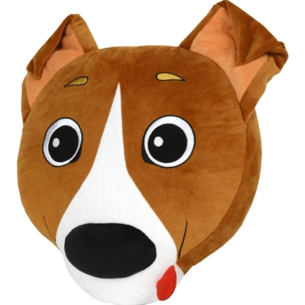 Подушка декоративная пес Патрон WP Merchandise FWPATRONPI22WTBN2, 34 см