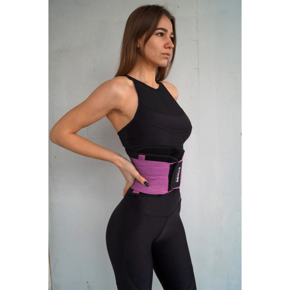 Пояс-корсет для поддержки спины Waist Shaper Power System PS_6031_S/M_Pink, Pink, S/M