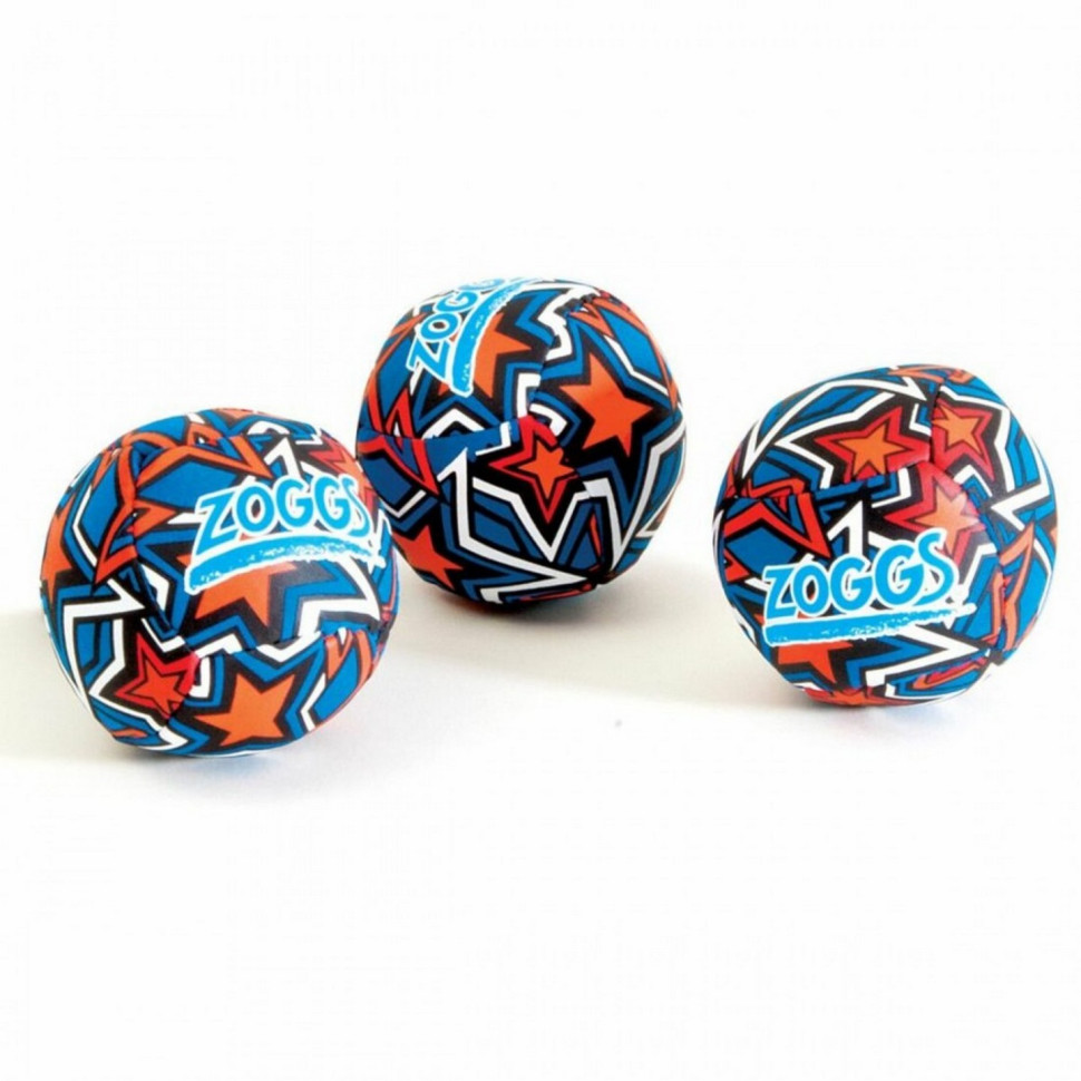 Мячи тренировочные для плавания Splash Ball Zoggs 301248 синие 3 шт