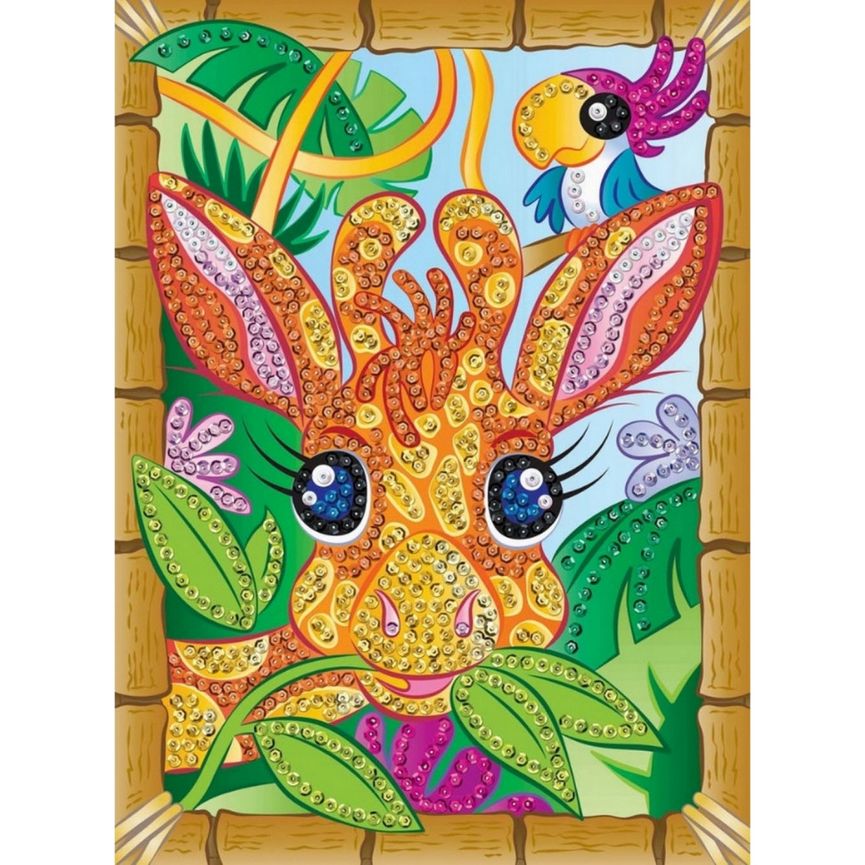 Набір для творчості Sequin Art SMOOGLES Жираф SA1822