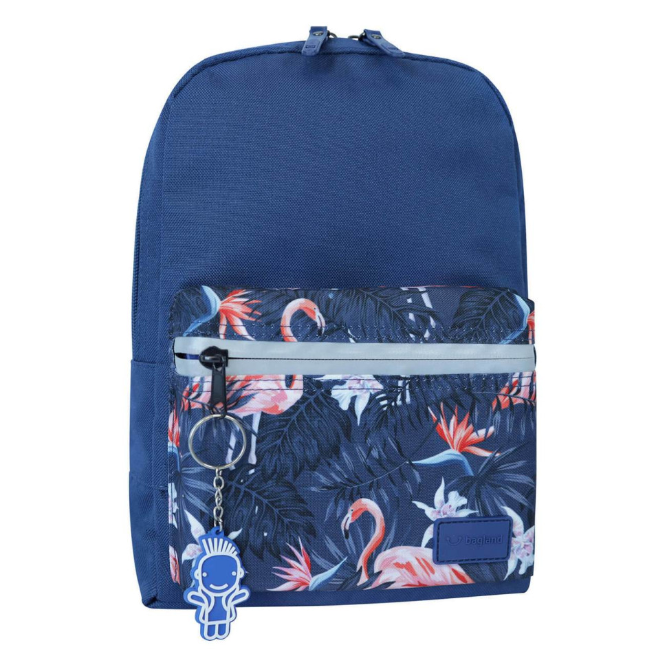 Рюкзак молодежный mini Bagland 648911787 синий, объем 8 л