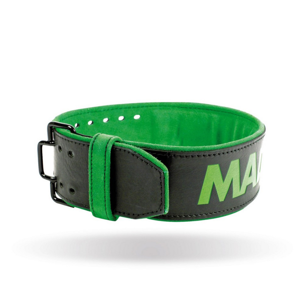 Пояс для важкої атлетики MFB-302 Quick Release Belt MadMax MFB-302_L, Black/Green, L