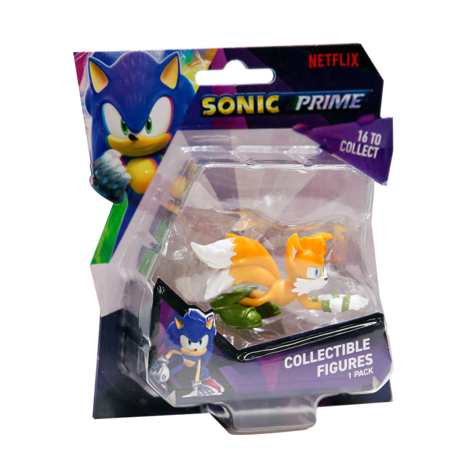 Ігрова фігурка Тейлз готовий до бою Sonic Prime SON2010B, 6,5 см