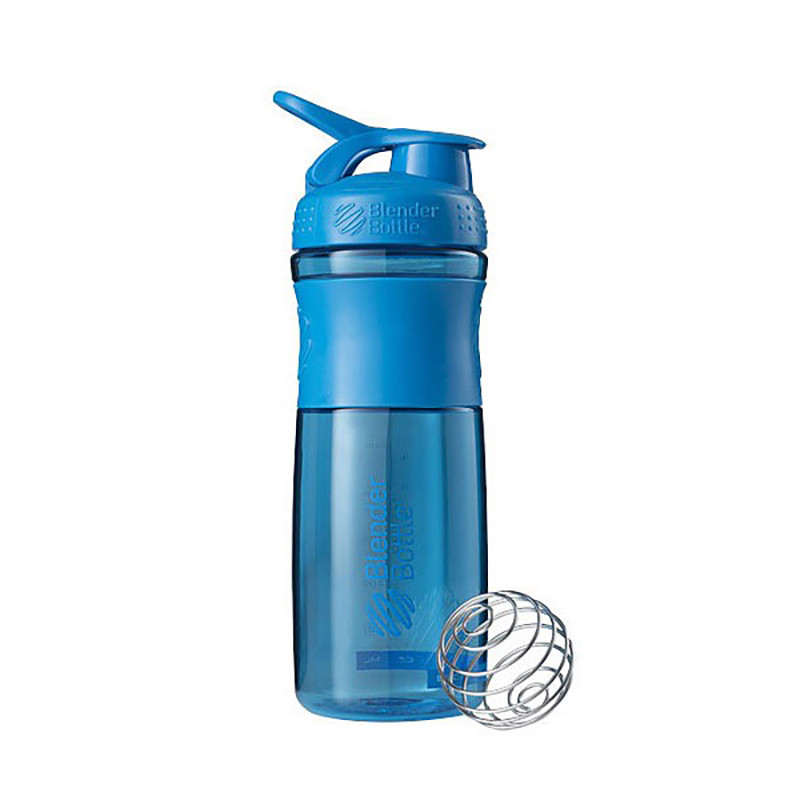 Шейкер спортивний (пляшка) SportMixer Flip BlenderBottle SM 28oz Cyan, 820 ml