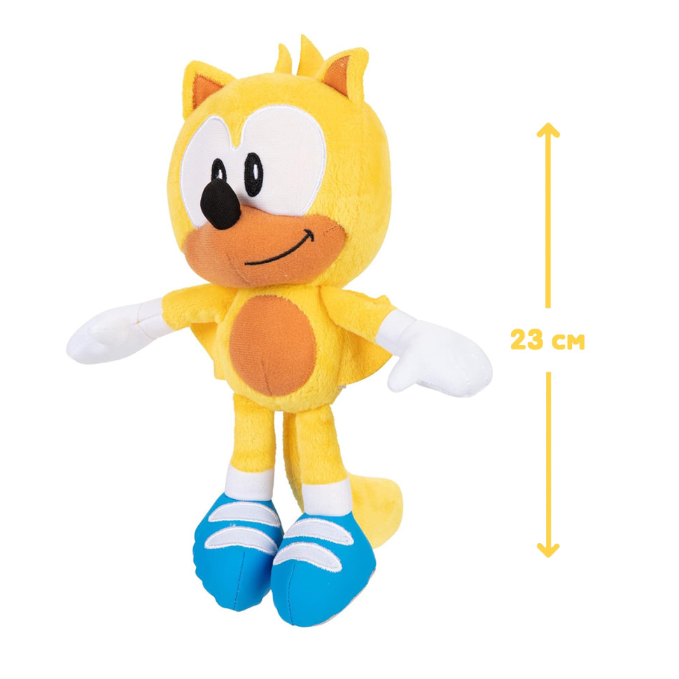 Мягкая игрушка герой Рэй Sonic The Hedgehog W7 41433, 23 см