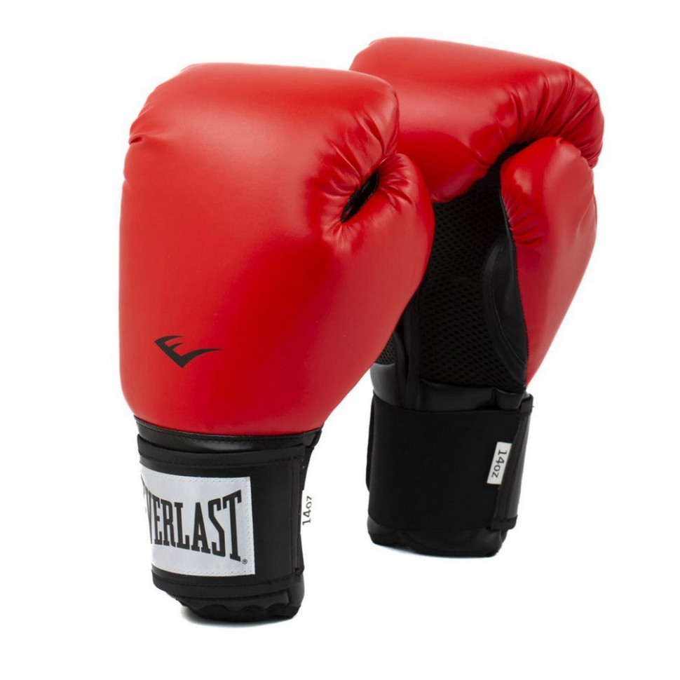Боксерские перчатки PROSTYLE 2 BOXING GLOVES Everlast 925330-70-414 красный 14 унций