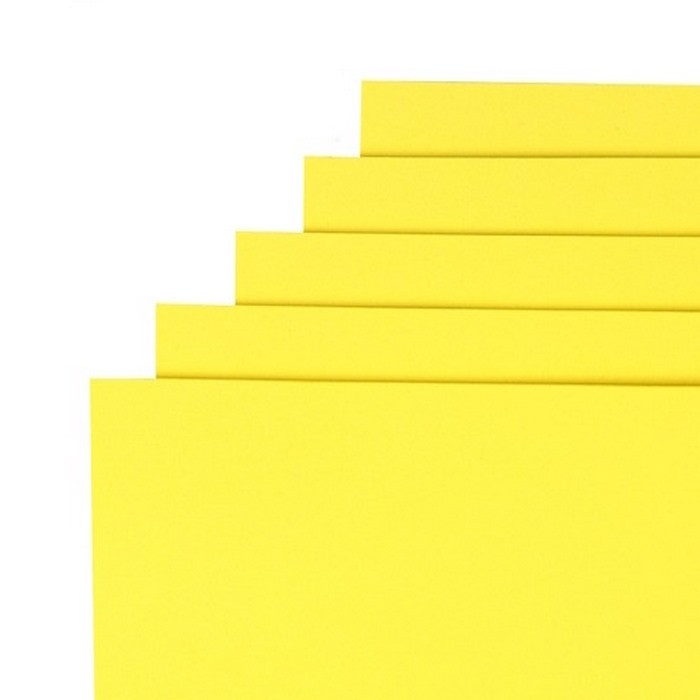 Фоаміран для творчості А4 Bambi 15A4-7017 темно-жовтий 1,5 мм, 10 аркушів