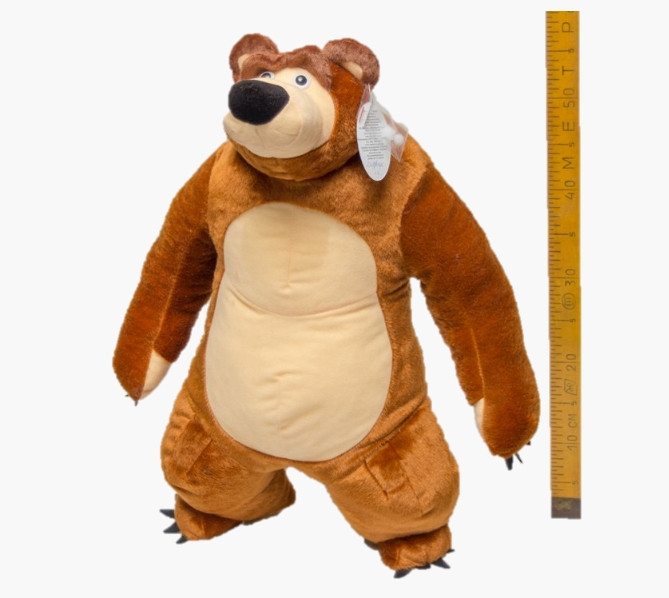 Мягкая игрушка Alina Toys мишка Мим 60 см коричневый 5784811ALN