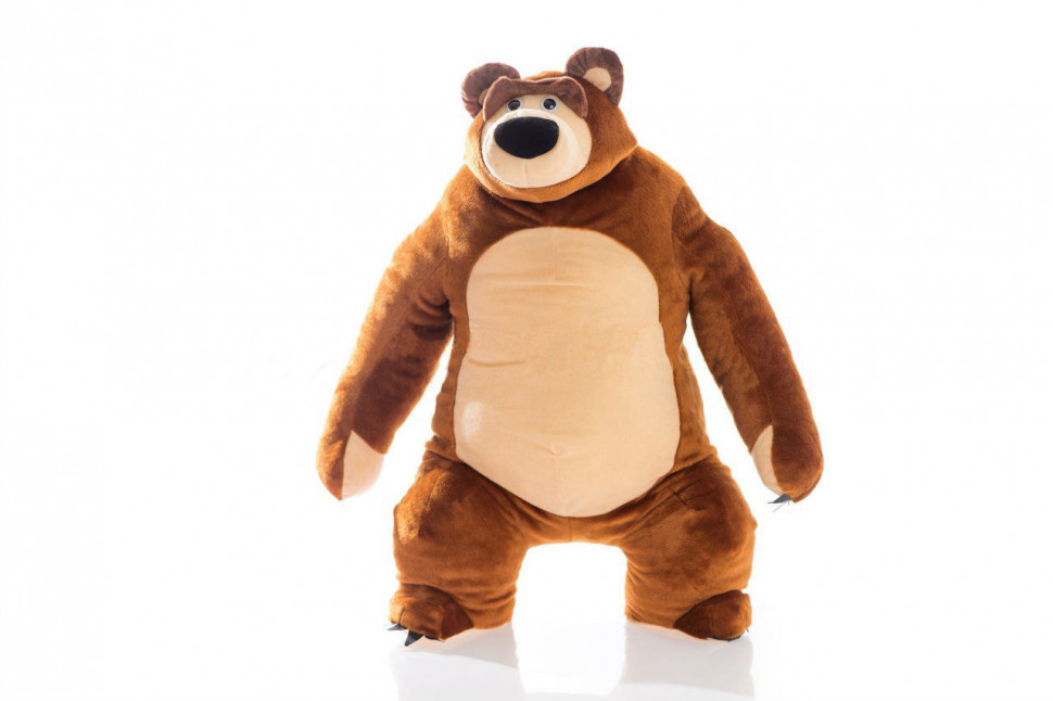 Мягкая игрушка Alina Toys мишка Мим 60 см коричневый 5784811ALN