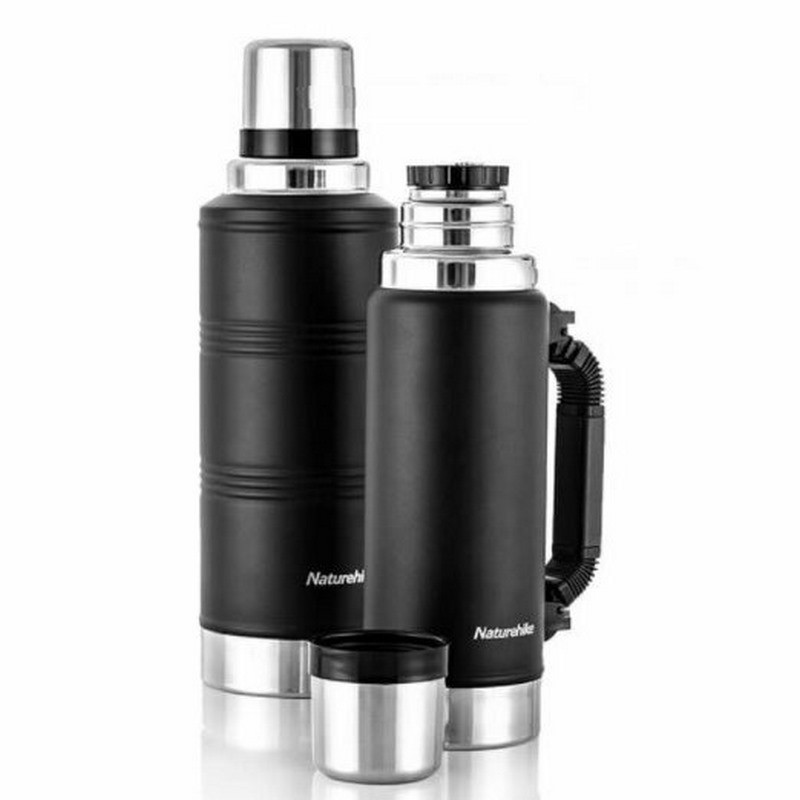 Термос з ручкою Q-9H NH19SJ011 Naturehike 6927595740262 чорний 1.25 л