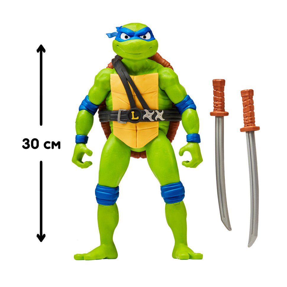 Ігрова фігурка ЛЕОНАРДО ГІГАНТ TMNT 83401 серії «Черепашки-Ніндзя MOVIE III» 30 см