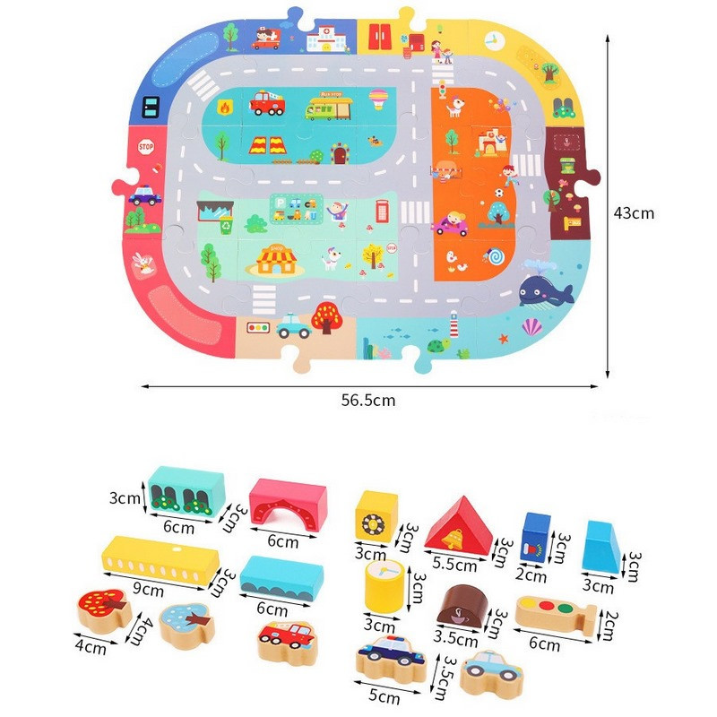 Деревянный конструктор 