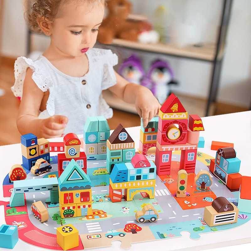 Деревянный конструктор 