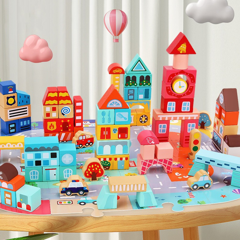 Деревянный конструктор 