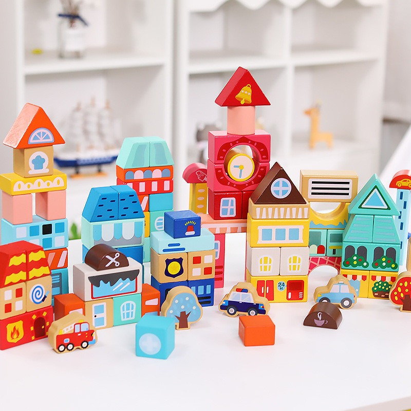 Деревянный конструктор 