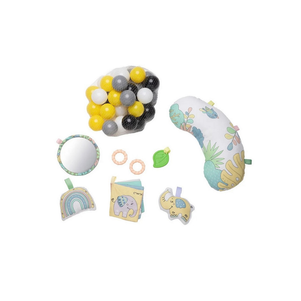 Детский развивающий коврик MoMi Day&Night MAED00016 с шариками
