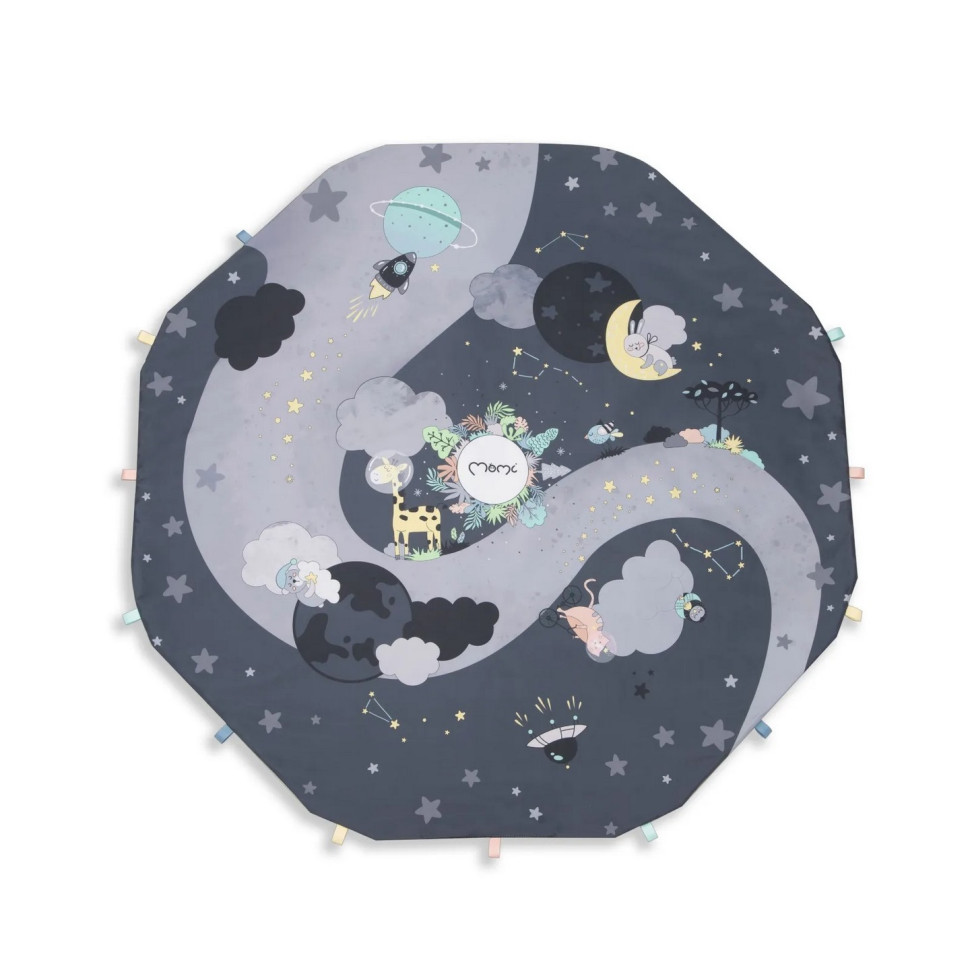 Детский развивающий коврик MoMi Day&Night MAED00016 с шариками