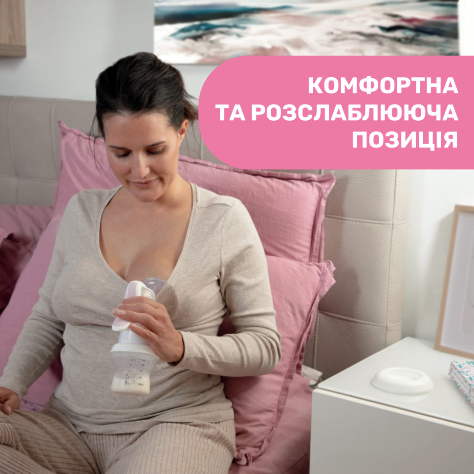 Молокоотсос ручной Natural Feeling&Well-Being Chicco 05740.00