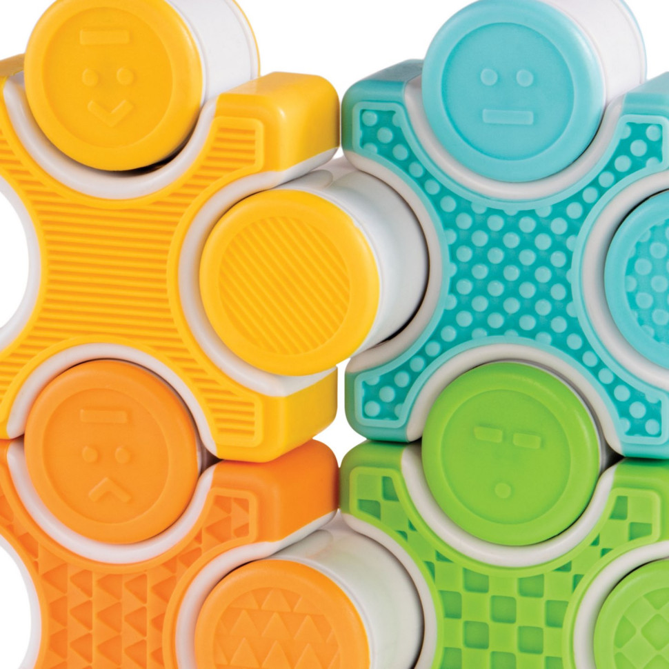 Магнітний конструктор Grippies Stackers Guidecraft G8313, 16 деталей 