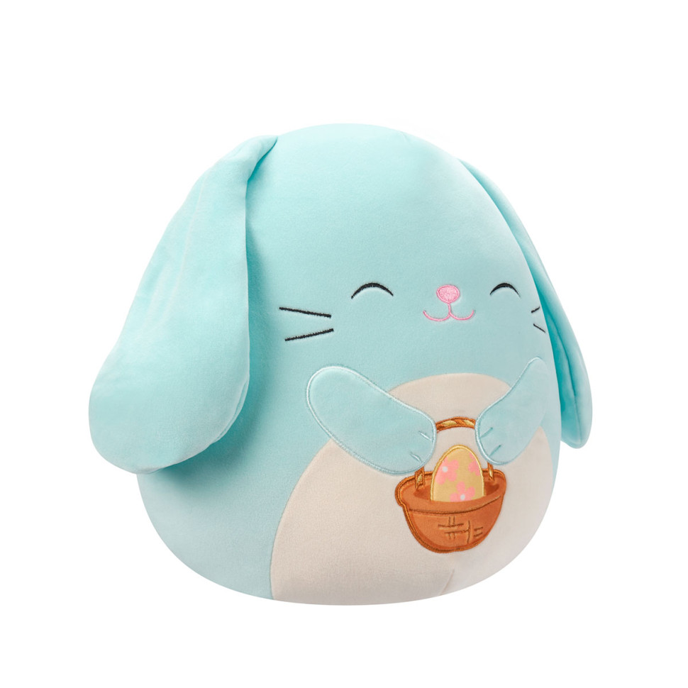 М'яка іграшка Кролик з кошиком Squishmallows SQER00823, 19 см