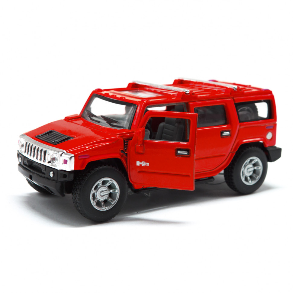 Машинка HUMMER H2 SUV Kinsmart KT5337W инерционная, 1:40