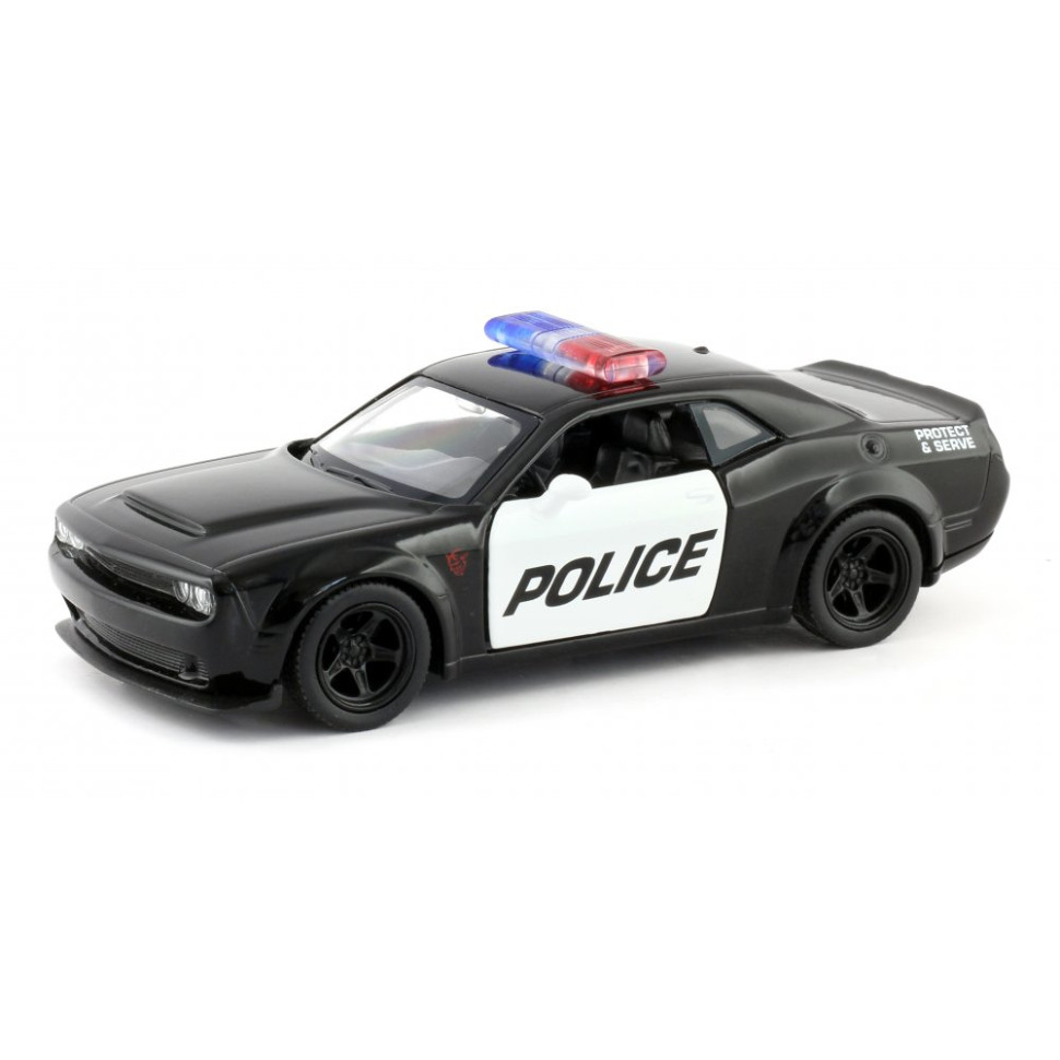 Инерционная машинка DODGE CHALLENGER POLICE CAR Uni-fortune 554040P
