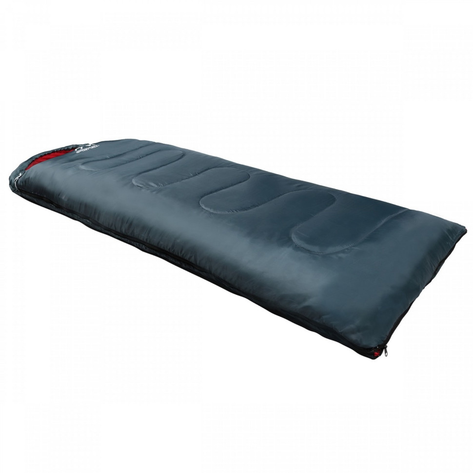 Спальный мешок (спальник) одеяло SportVida SV-CC0063 Navy Green/Red