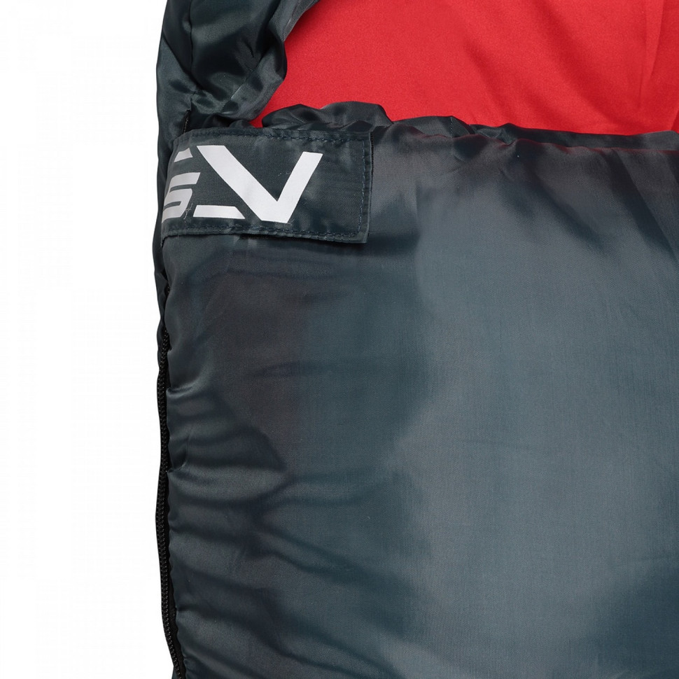 Спальный мешок (спальник) одеяло SportVida SV-CC0063 Navy Green/Red