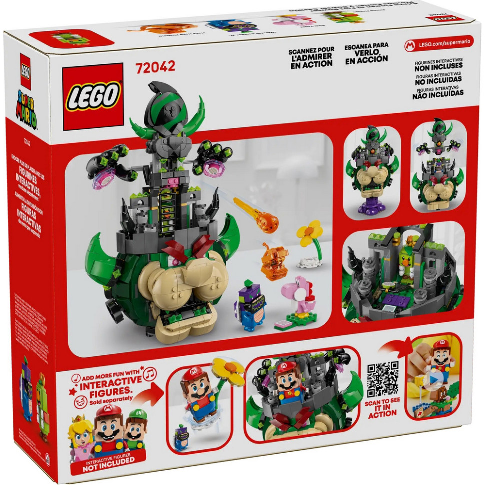 Конструктор Super Mario Prince Florian Castle Bowser LEGO 72042, 1251 деталь