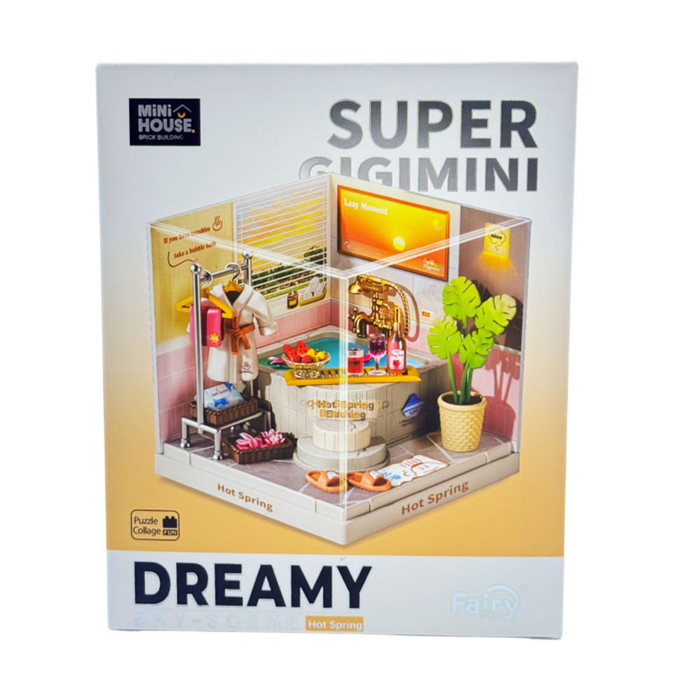 Конструктор-румбокс Термальна купальня Mini House 8041-MH серії 