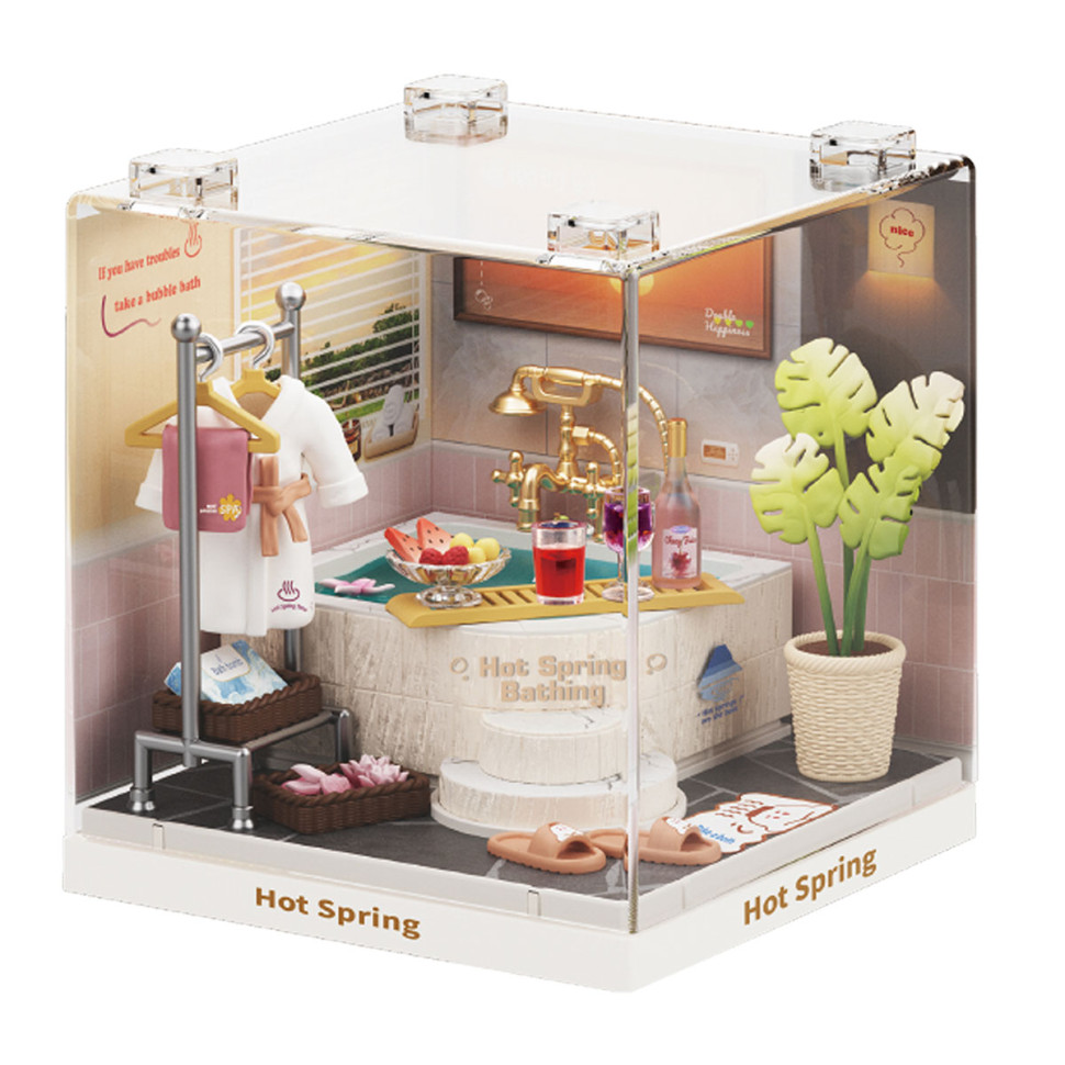 Конструктор-румбокс Термальна купальня Mini House 8041-MH серії 