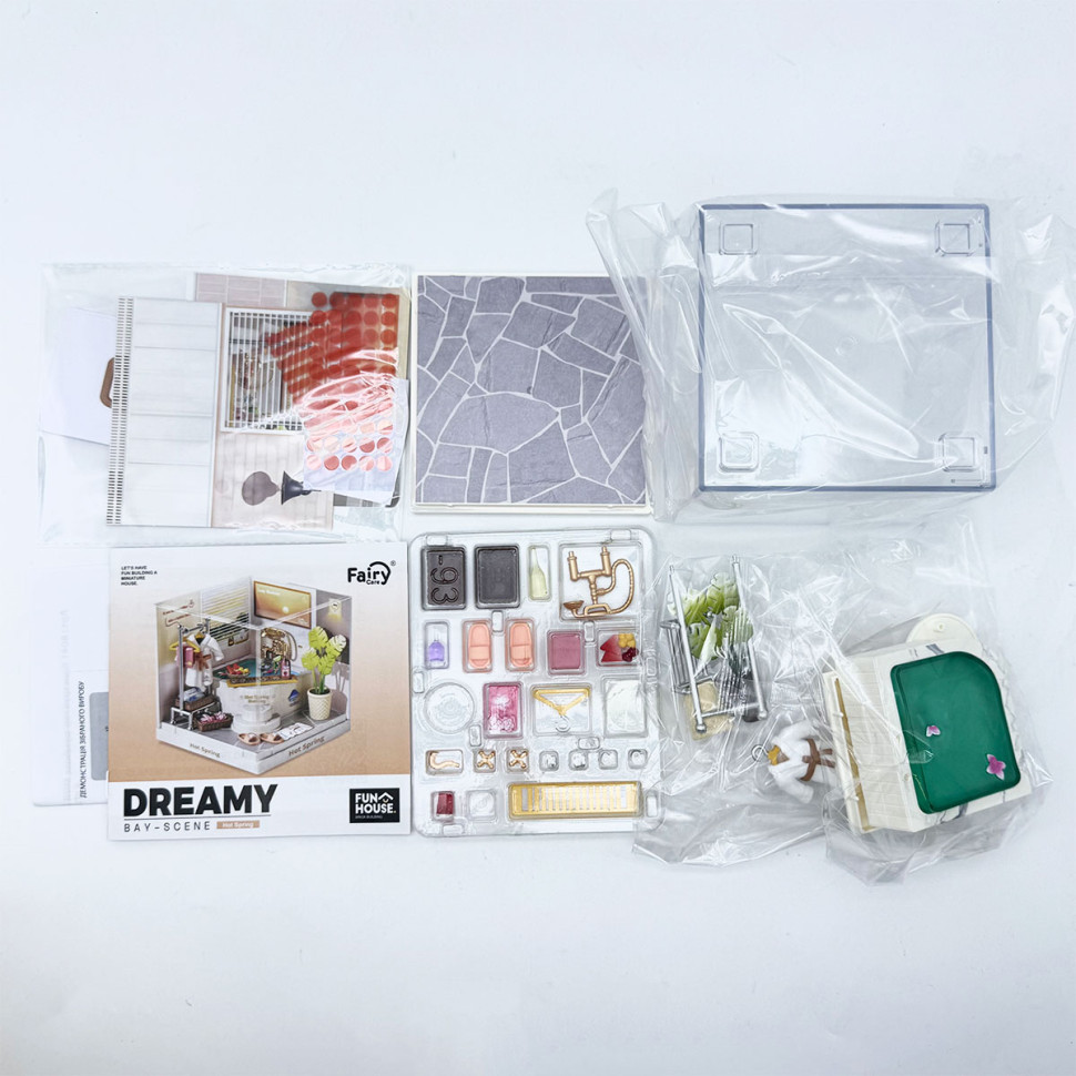 Конструктор-румбокс Термальна купальня Mini House 8041-MH серії 