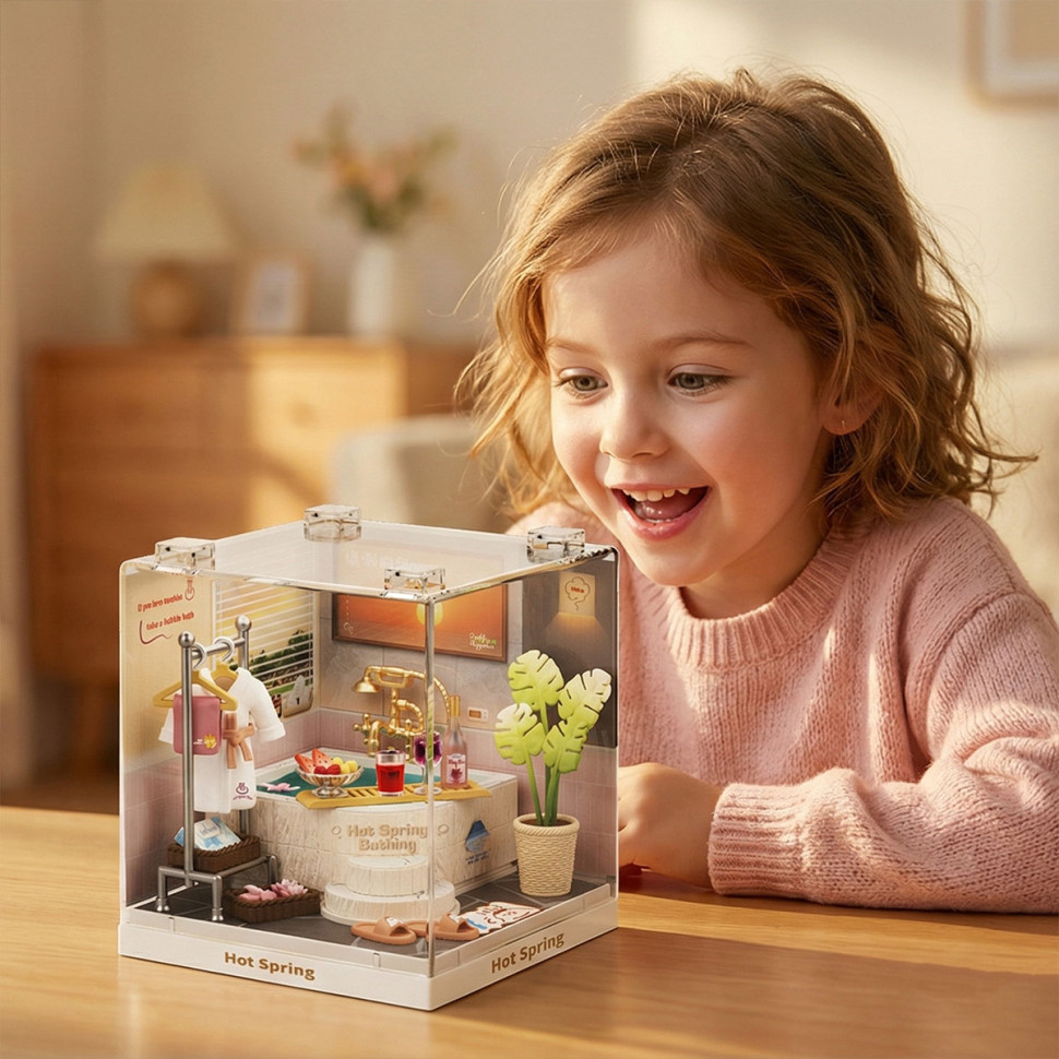 Конструктор-румбокс Термальна купальня Mini House 8041-MH серії 