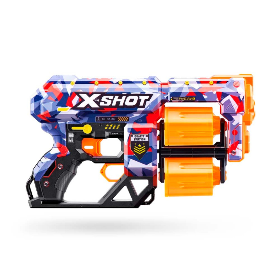 Швидкострільний бластер Skins Dread Malice X-Shot Zuru 36517Q 12 патронів