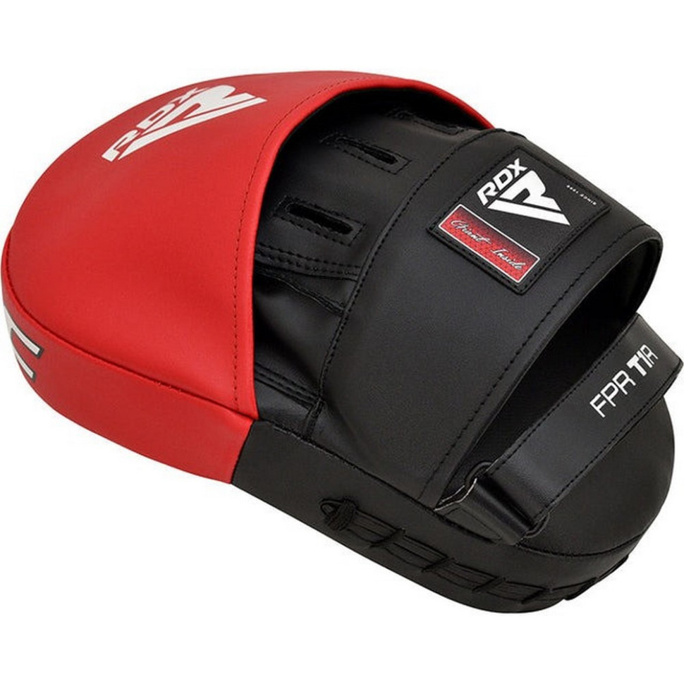 Лапи боксерські T1 Curved RDX Inc Limited FPR-T1RB, Red/Black
