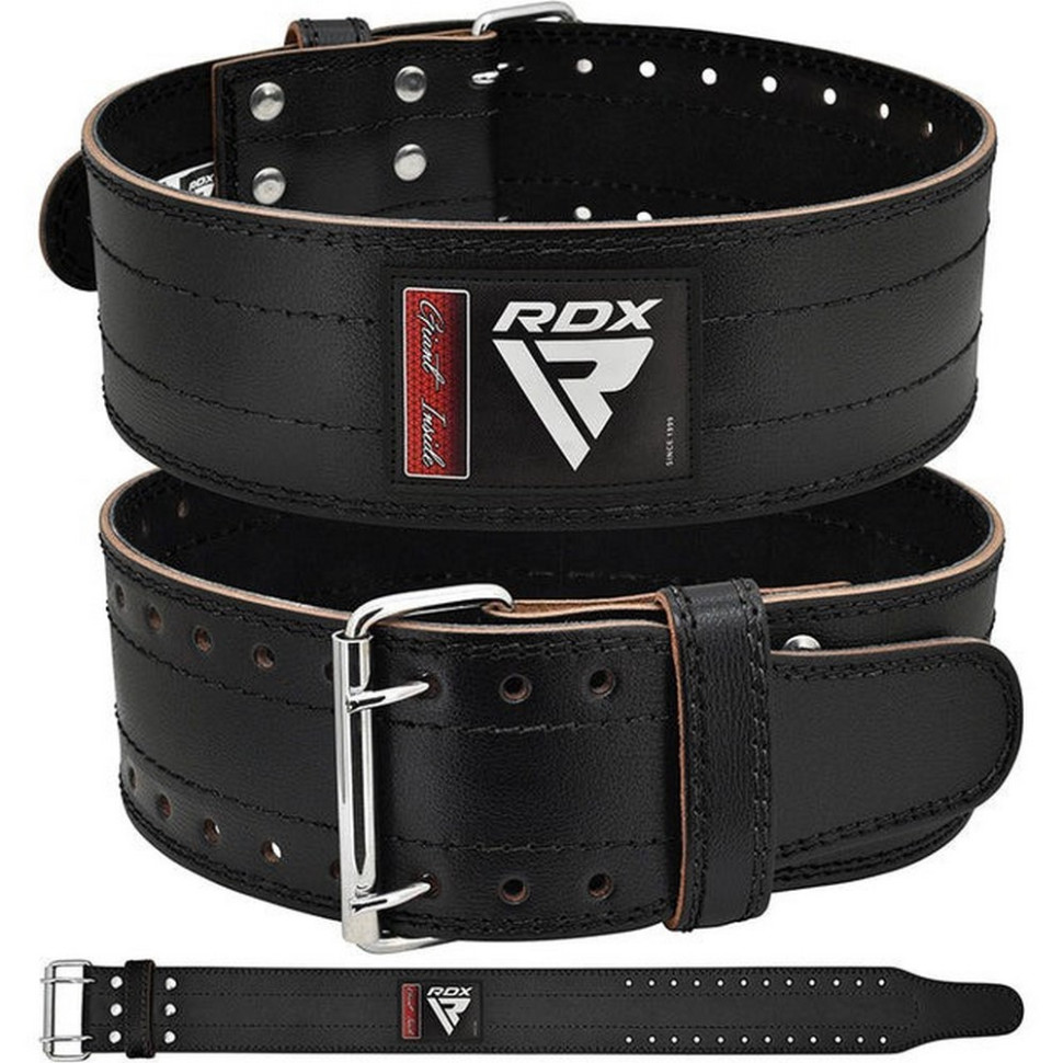 Пояс для пауэрлифтинга RD1 RDX Inc Limited WPB-RD1B-XL, кожаный, Black, XL