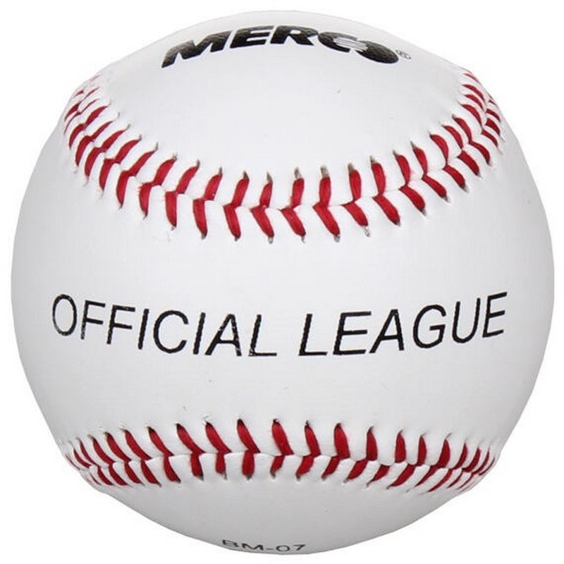 Бейсбольний м'яч Baseball Ball BM-07 Merco ID32932 білий № 7