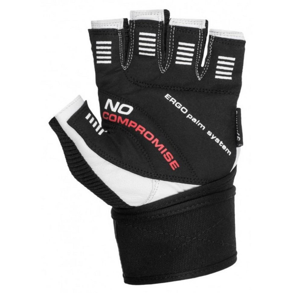 Рукавички для фітнесу No Compromise Power System PS-2700_XL_Black-White, XL 24 см