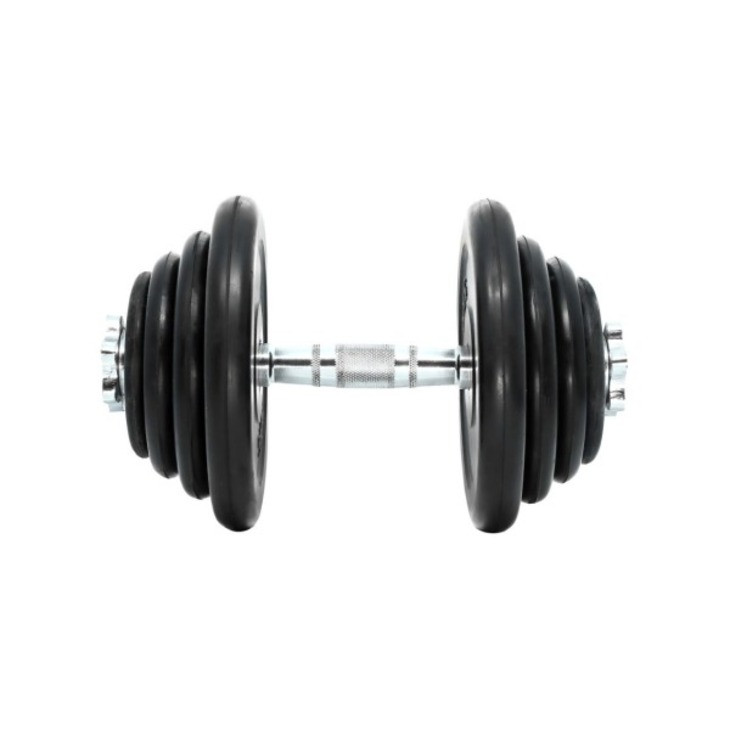 Гантели наборные DB-02 Fitnessport 10111FS (ручка – хром) 2 шт по 19,5 кг