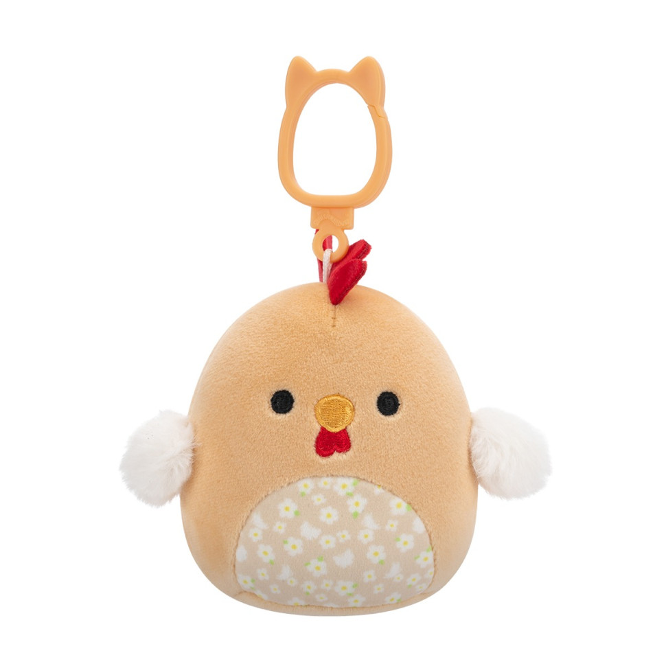 М'яка іграшка на кліпсі Півник Руті Squishmallows SQCP00465, 9 см