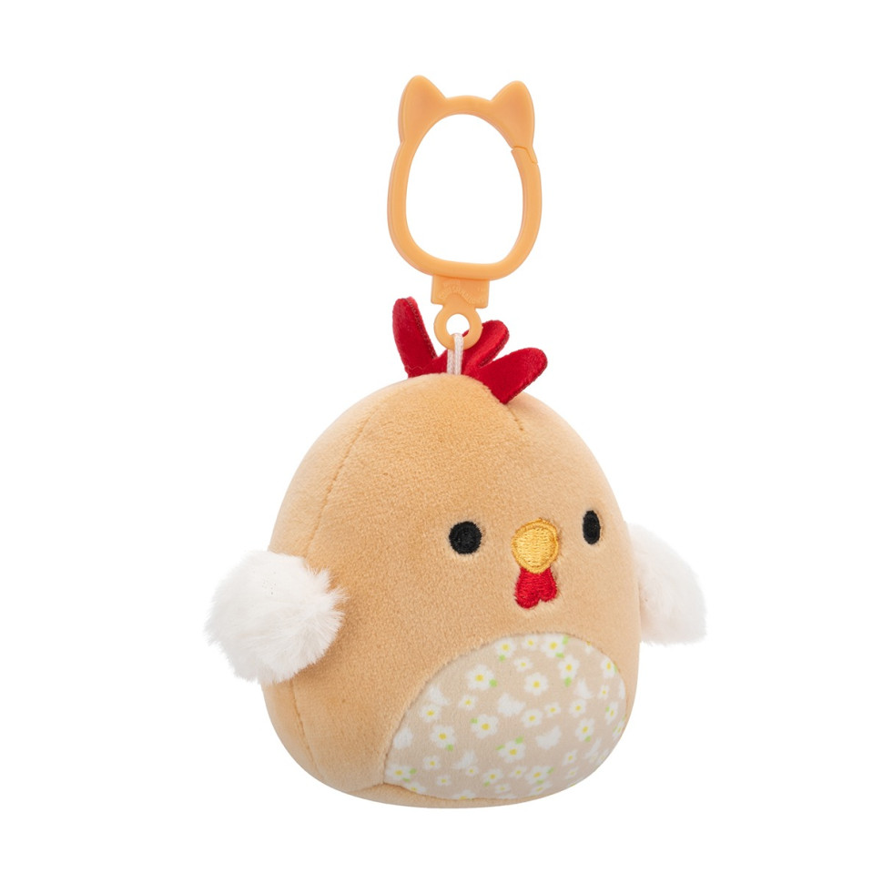 М'яка іграшка на кліпсі Півник Руті Squishmallows SQCP00465, 9 см