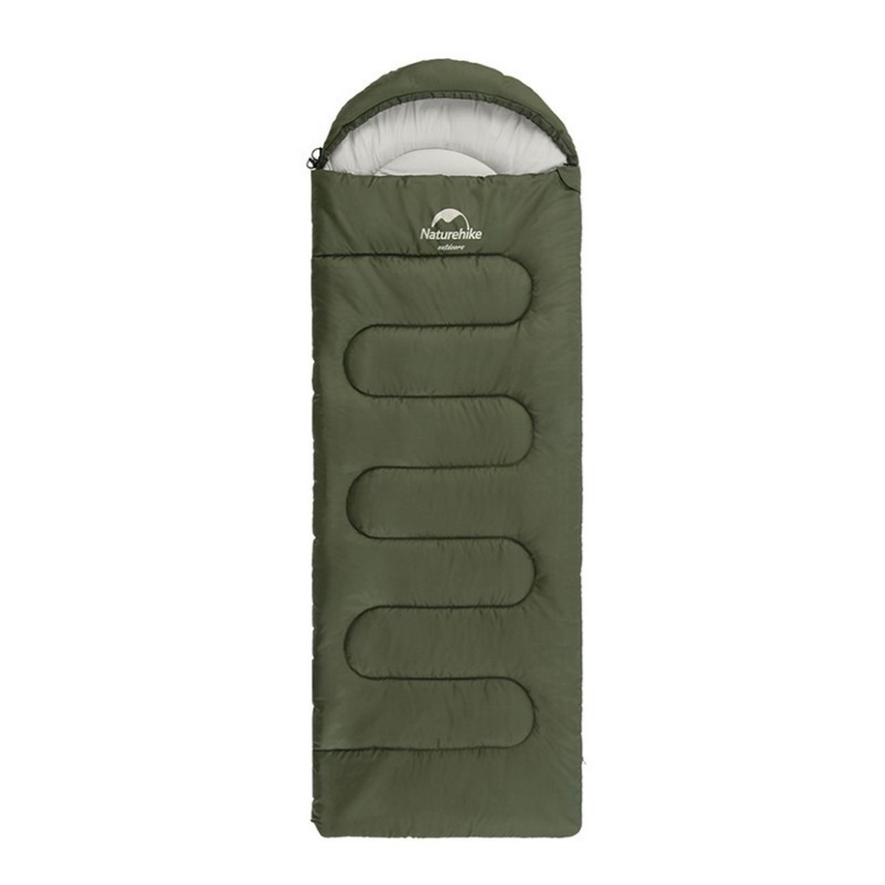 Спальний мішок Y150L NH21MSD08 Naturehike 6975641888758 лівий, темно-зелений