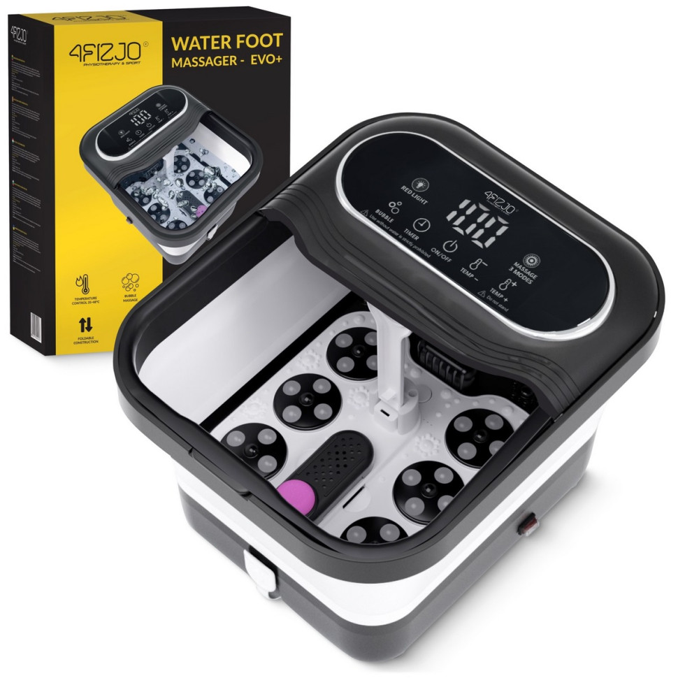 Ванна для ніг гідромасажна Evo+ 4FIZJO P-5905973404037 складна 500 Вт