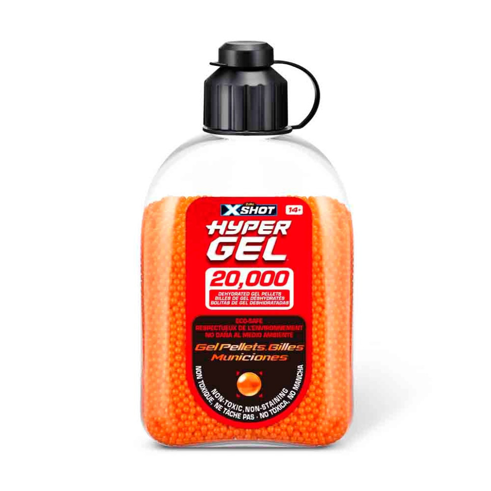 Ігрові гелеві патрони для бластеру Hyper Gel X-Shot 36625R 20000 штук