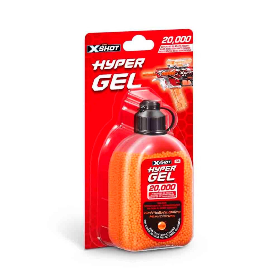 Ігрові гелеві патрони для бластеру Hyper Gel X-Shot 36625R 20000 штук