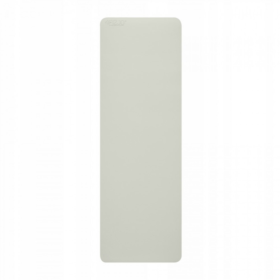 Коврик для йоги и фитнеса 4FIZJO 4FJ0376 Grey/Black, TPE 180 x 60 x 0.6 см