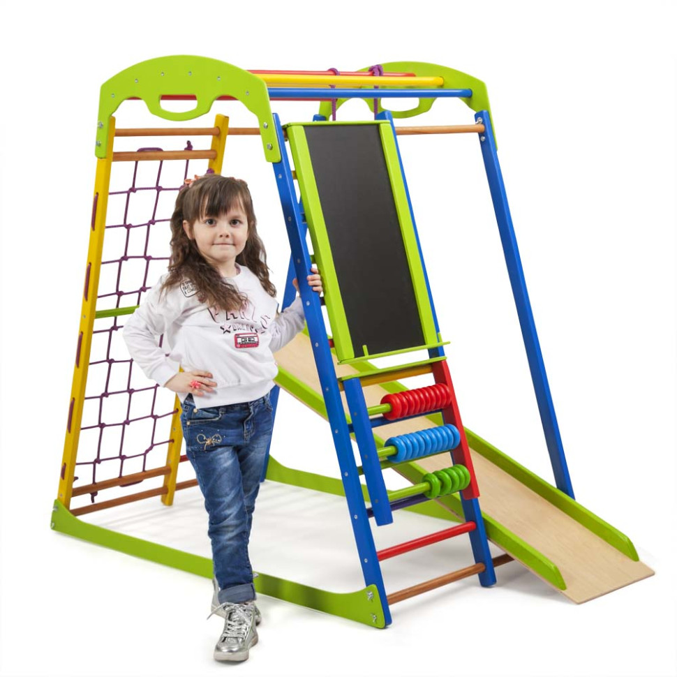 Дитячий спортивний комплекс SportBaby SportWood Plus для дому