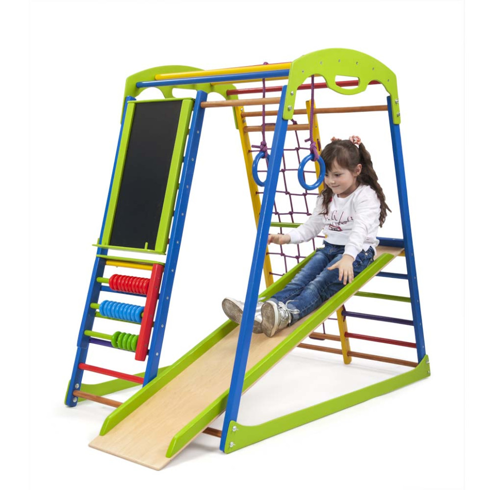 Дитячий спортивний комплекс SportBaby SportWood Plus для дому